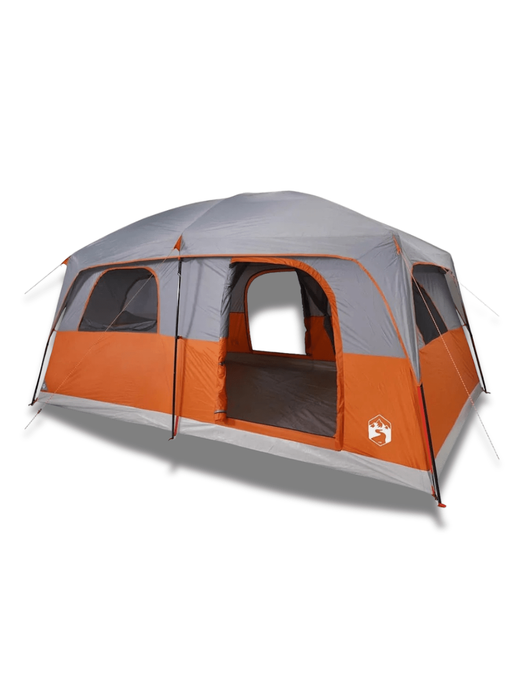 Zelt Grau/Orange Glasfaser Hiking Planet