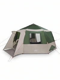 Zelt Großraum Grün Und Beige Hiking Planet