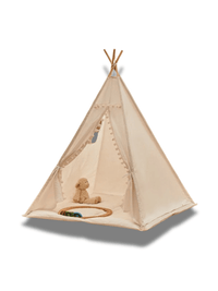 Zelt Holz Creme Faltbar Hiking Planet