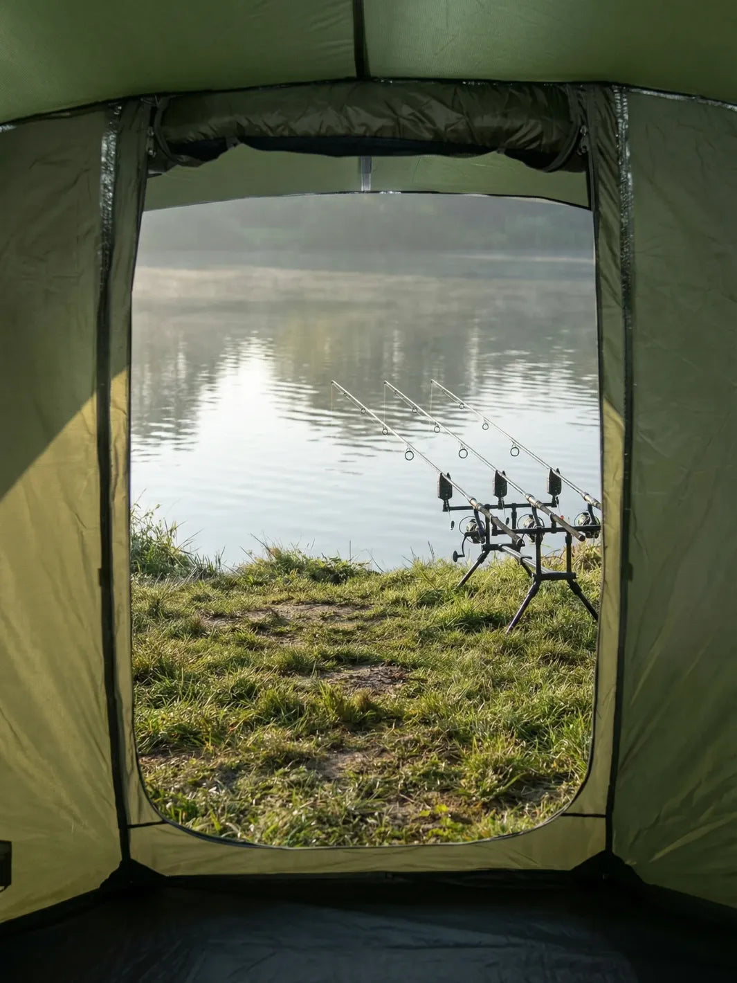 Zelt Karpfen Bivvy Wasserdicht Grün Hiking Planet