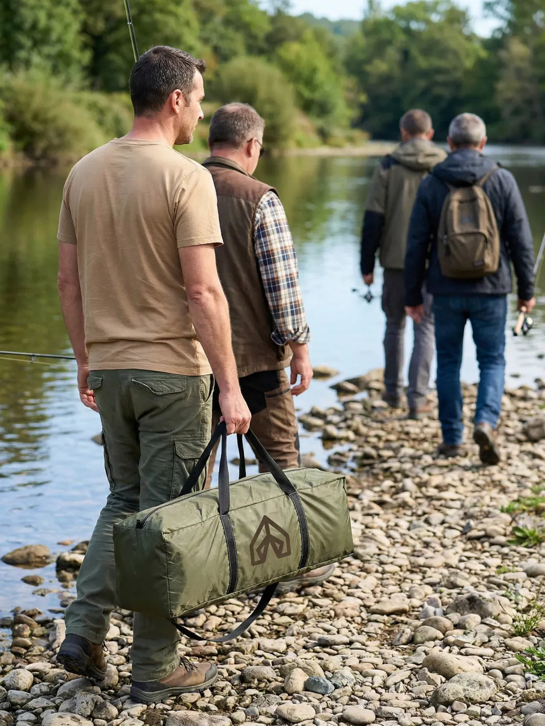 Zelt Karpfen Bivvy Wasserdicht Grün Hiking Planet