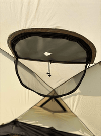 Zelt Kuppelzelt Beige Hiking Planet