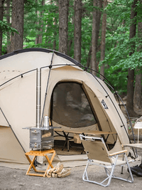 Zelt Kuppelzelt Beige Hiking Planet