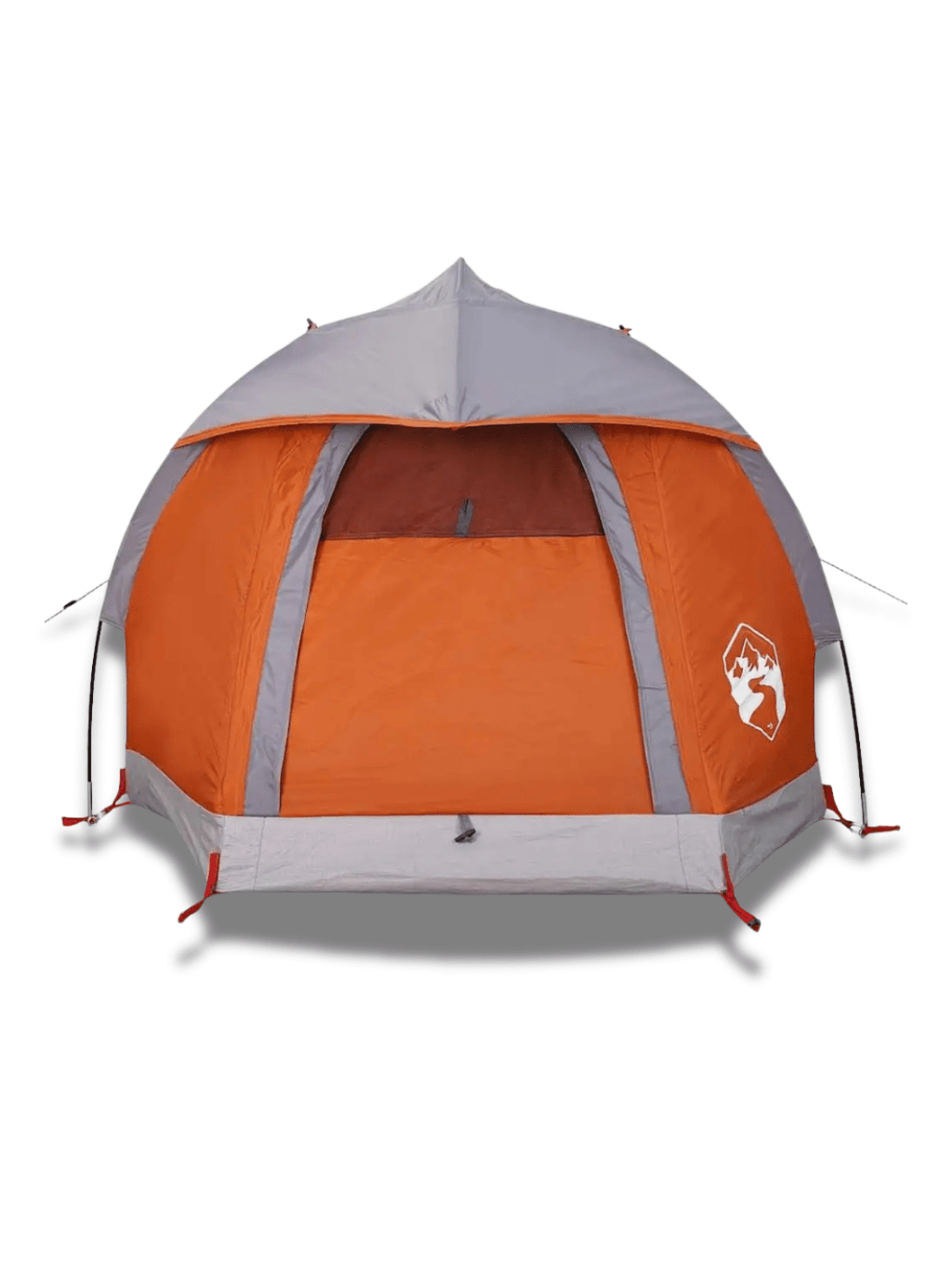 Zelt Kuppelzelt Orange/Grau Hiking Planet