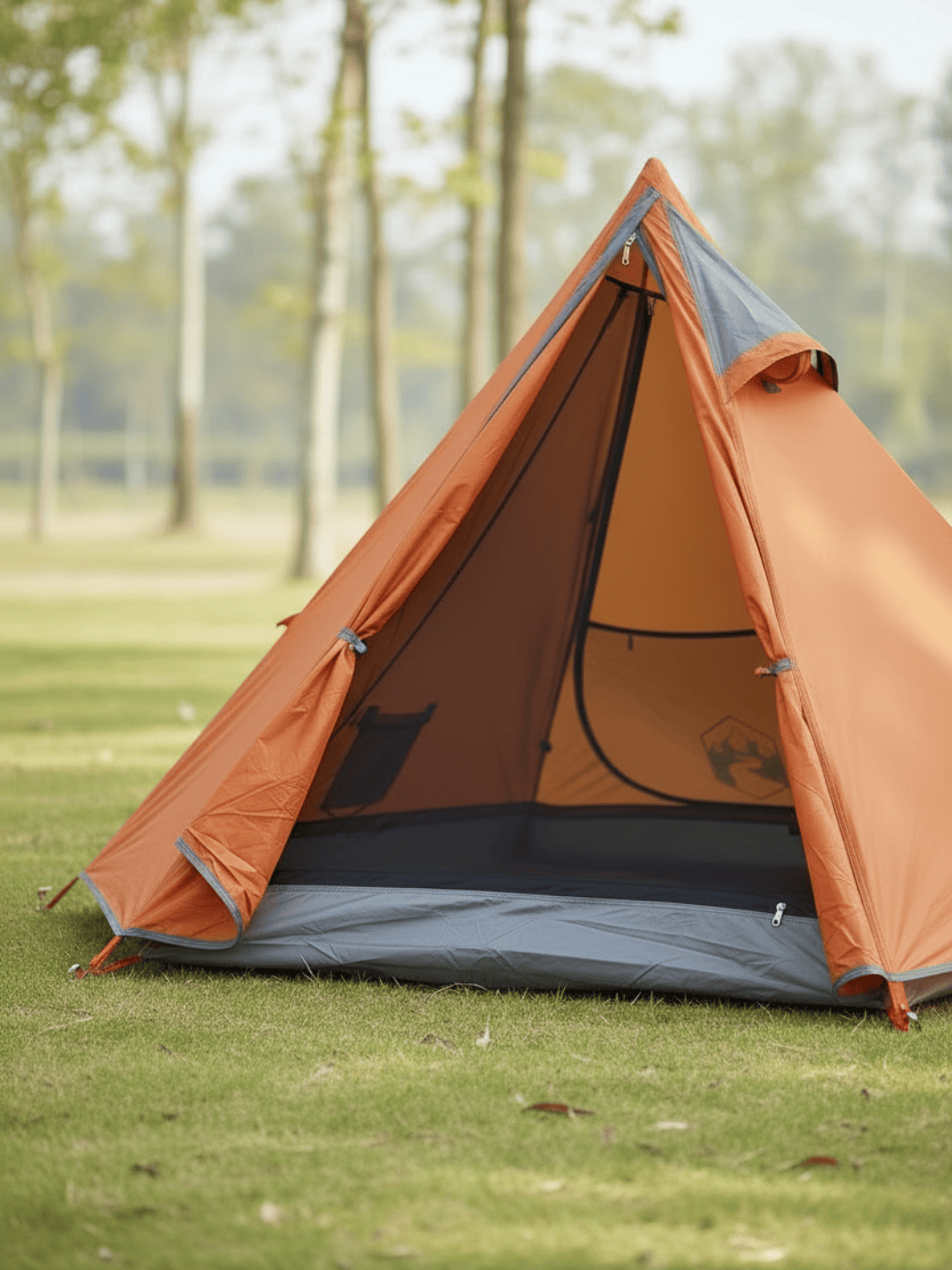 Zelt Leicht Orange Hiking Planet