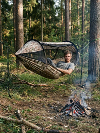Zelt Mit Integriertem Moskitonetz Tarnmuster MC Hiking Planet