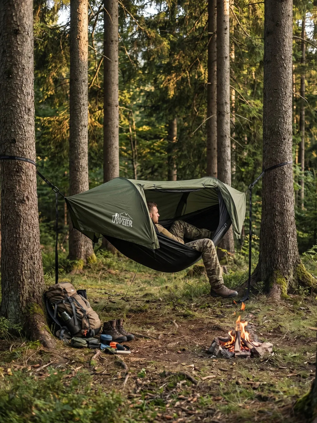 Zelt Mit Moskitonetz Regenschutz Hiking Planet
