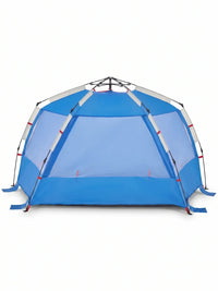 Zelt Mit Schnellaufbau Blau/Grau Hiking Planet