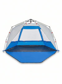 Zelt Mit Schnellaufbau Blau/Grau Hiking Planet