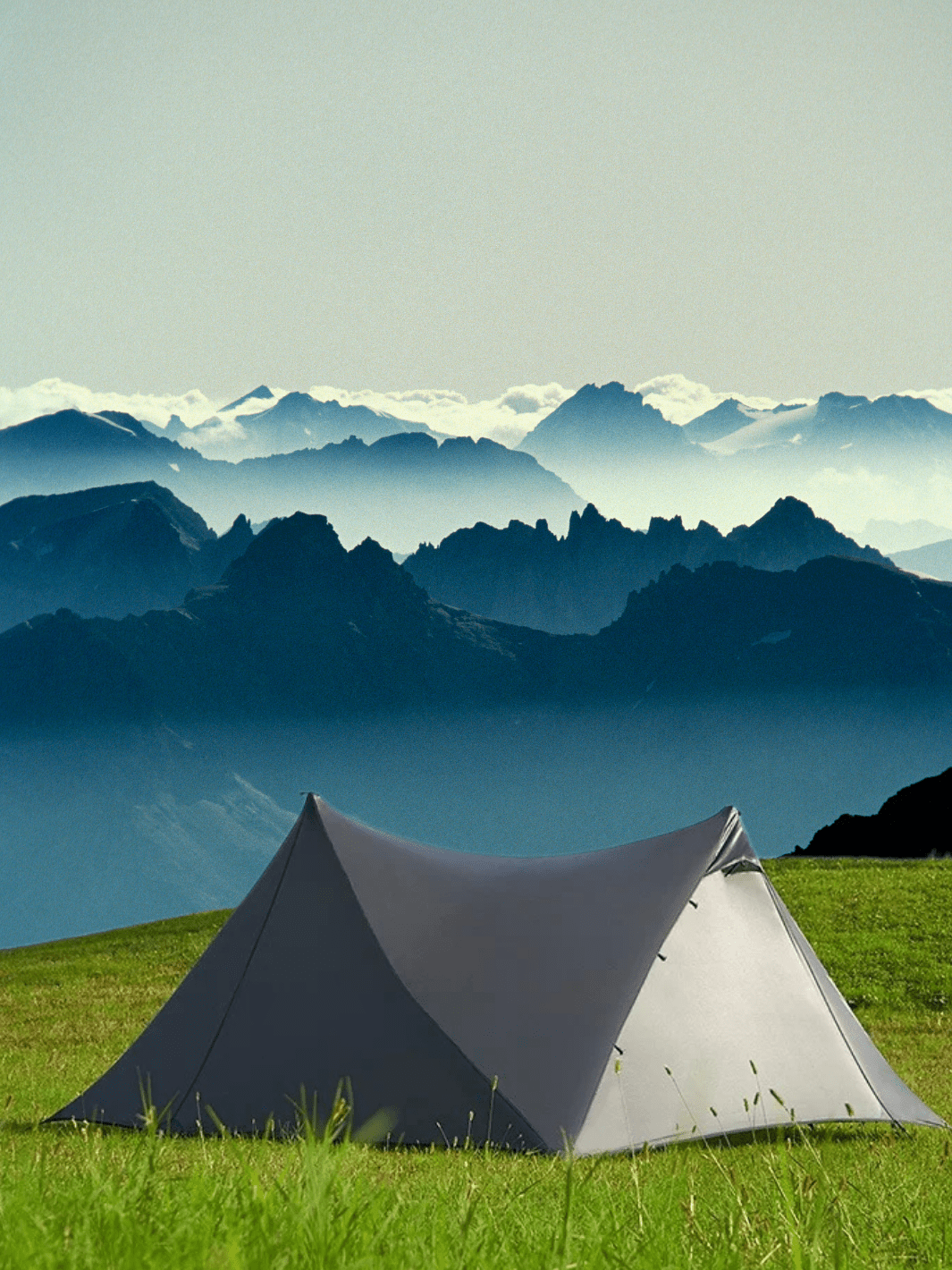 Zelt Ohne Gestänge Trekking Hiking Planet