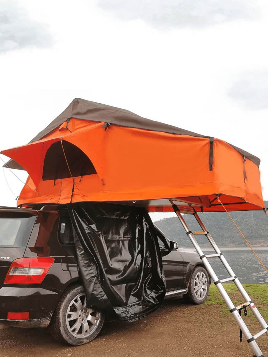 Zelt Polyester-Baumwolle Orange Hiking Planet