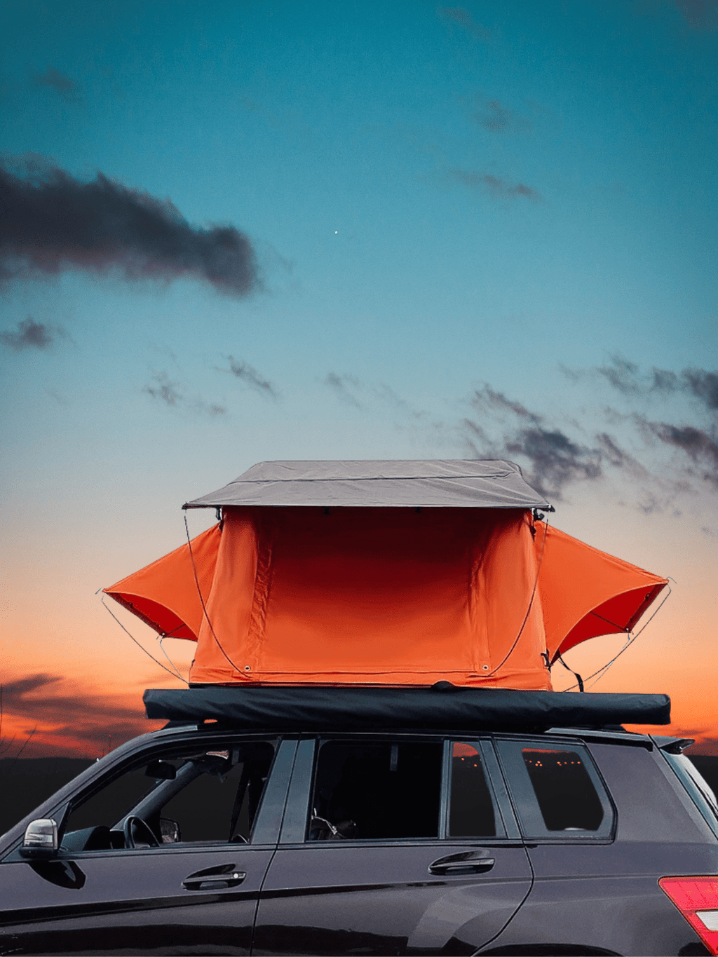 Zelt Polyester-Baumwolle Orange Hiking Planet