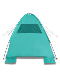Zelt Polyester Türkis 3 Bis 4 Personen Hiking Planet