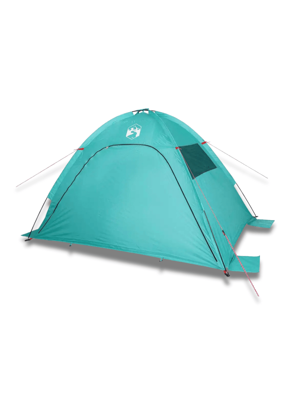 Zelt Polyester Türkis 3 Bis 4 Personen Hiking Planet