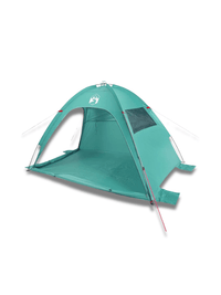 Zelt Polyester Türkis 3 Bis 4 Personen Hiking Planet
