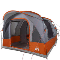 Zelt Polyurethan Mit Wohnbereich Grau Und Orange Hiking Planet