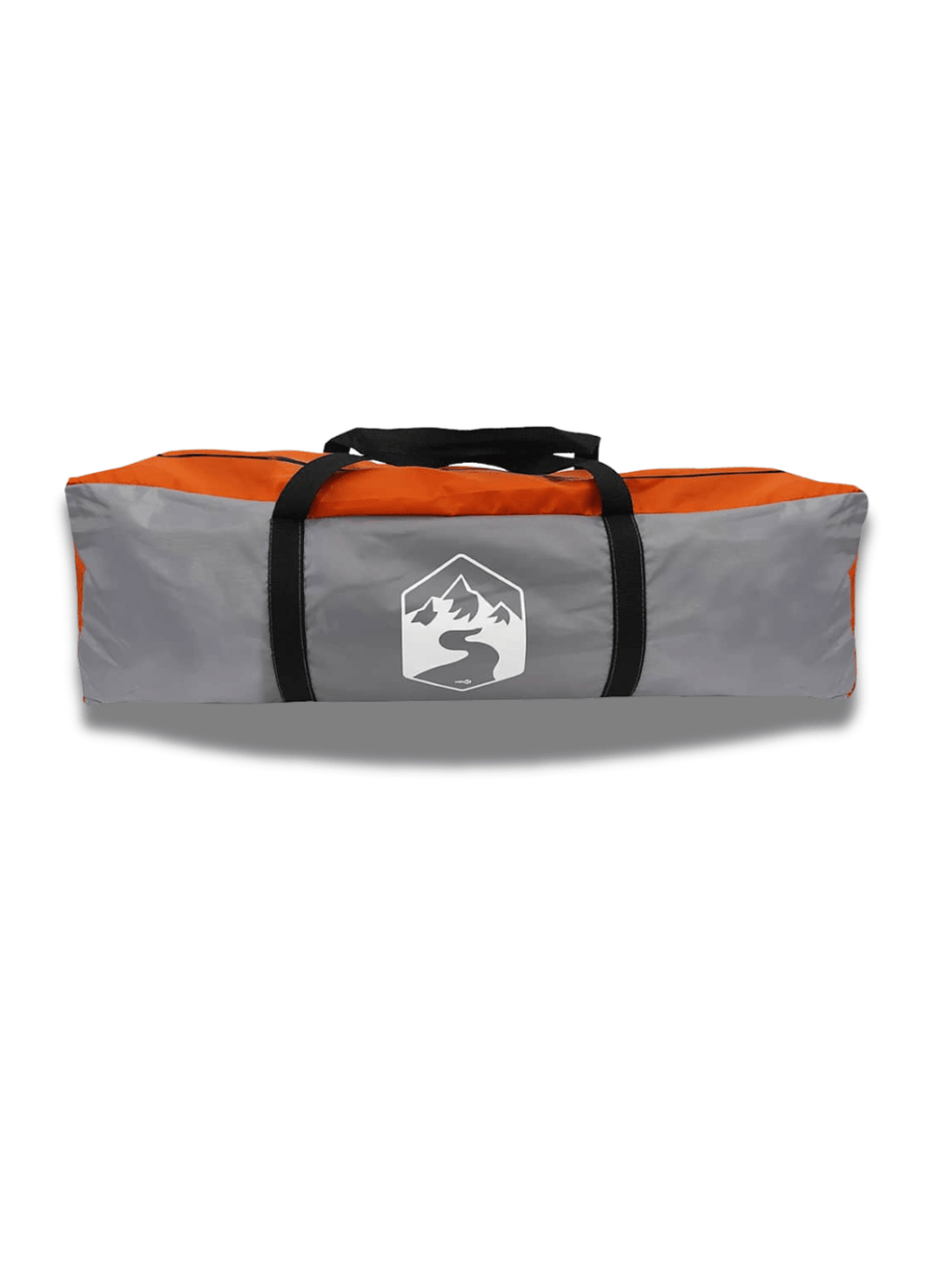 Zelt Polyurethan Mit Wohnbereich Grau Und Orange Hiking Planet