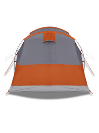 Zelt Polyurethan Mit Wohnbereich Grau Und Orange Hiking Planet