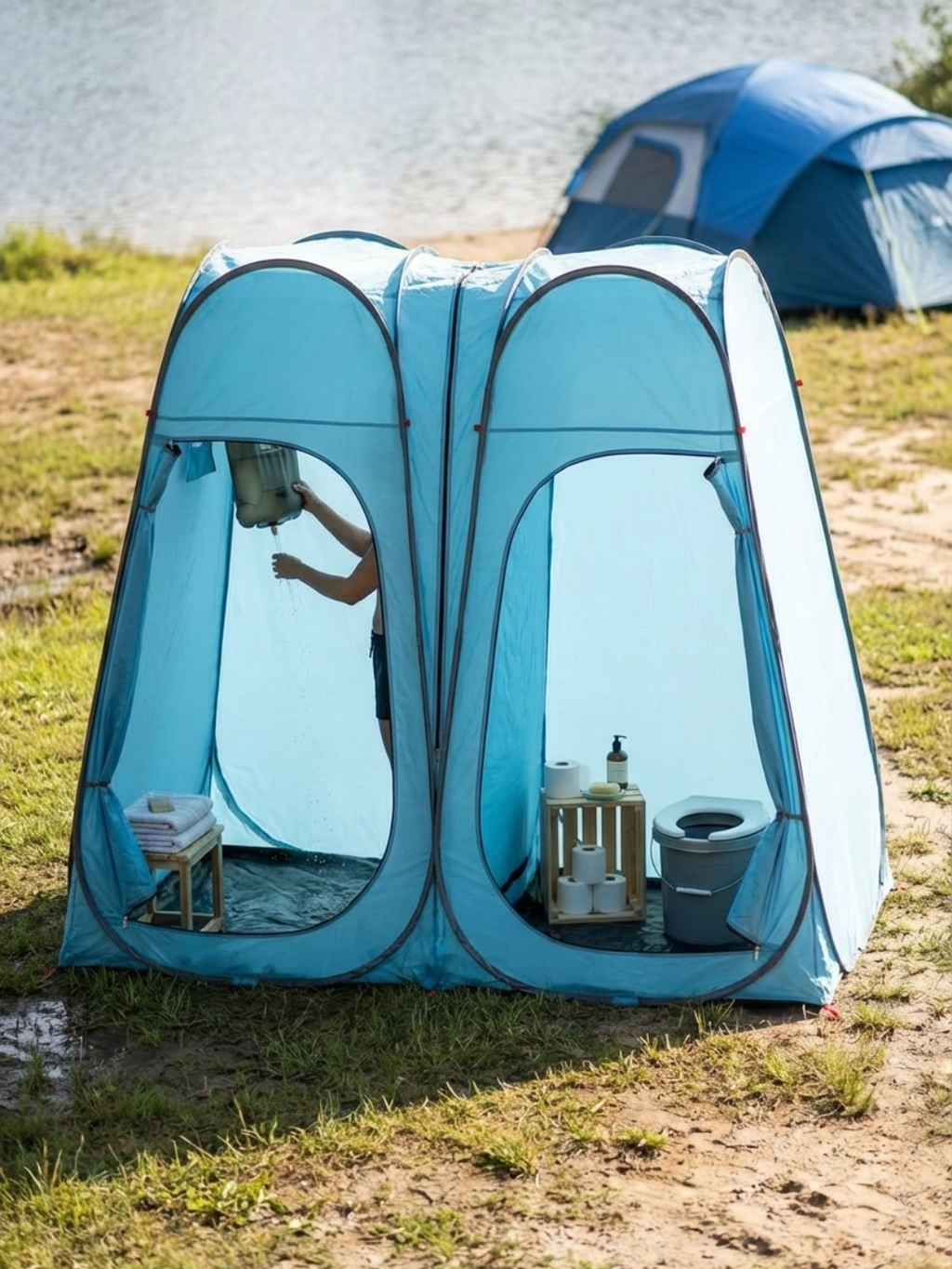Zelt Pop-Up Familie Hiking Planet