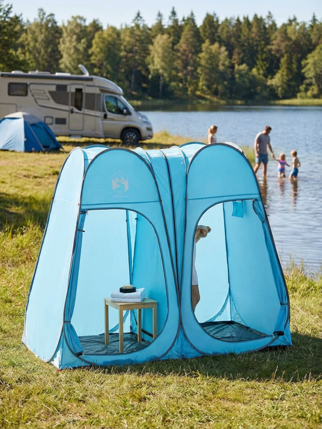 Zelt Pop-Up Familie Hiking Planet