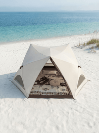 Zelt Pop Up Strandmuschel Groß Automatisch Unifarben Hiking Planet