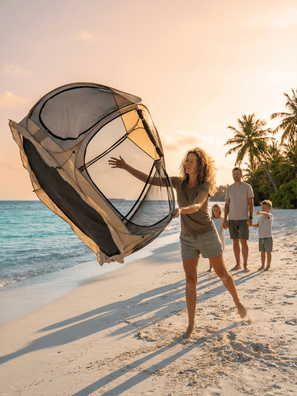 Zelt Pop-Up XXL 12-15 Personen Hiking Planet