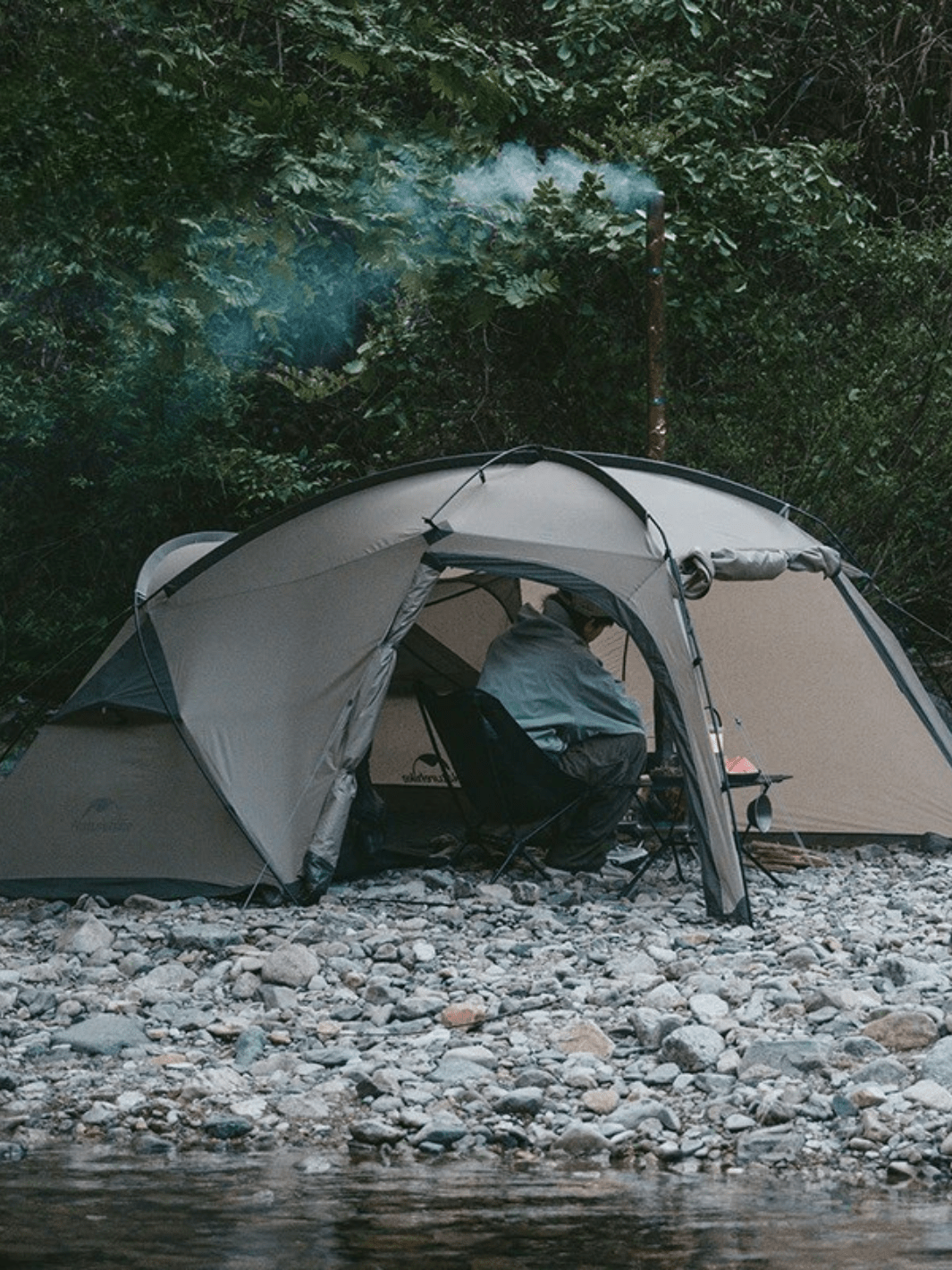 Zelt Sommer Doppellagig Mit Vorzelt Hiking Planet