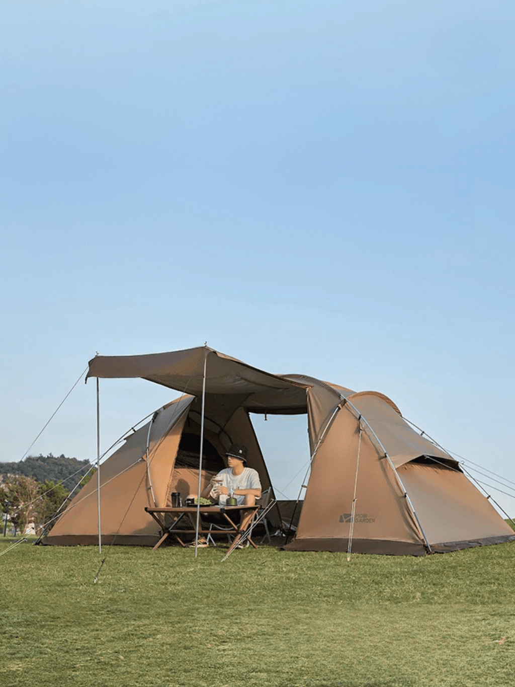 Zelt Stahl 3 Bis 4 Personen Über 3000 Mm Wassersäule Hiking Planet