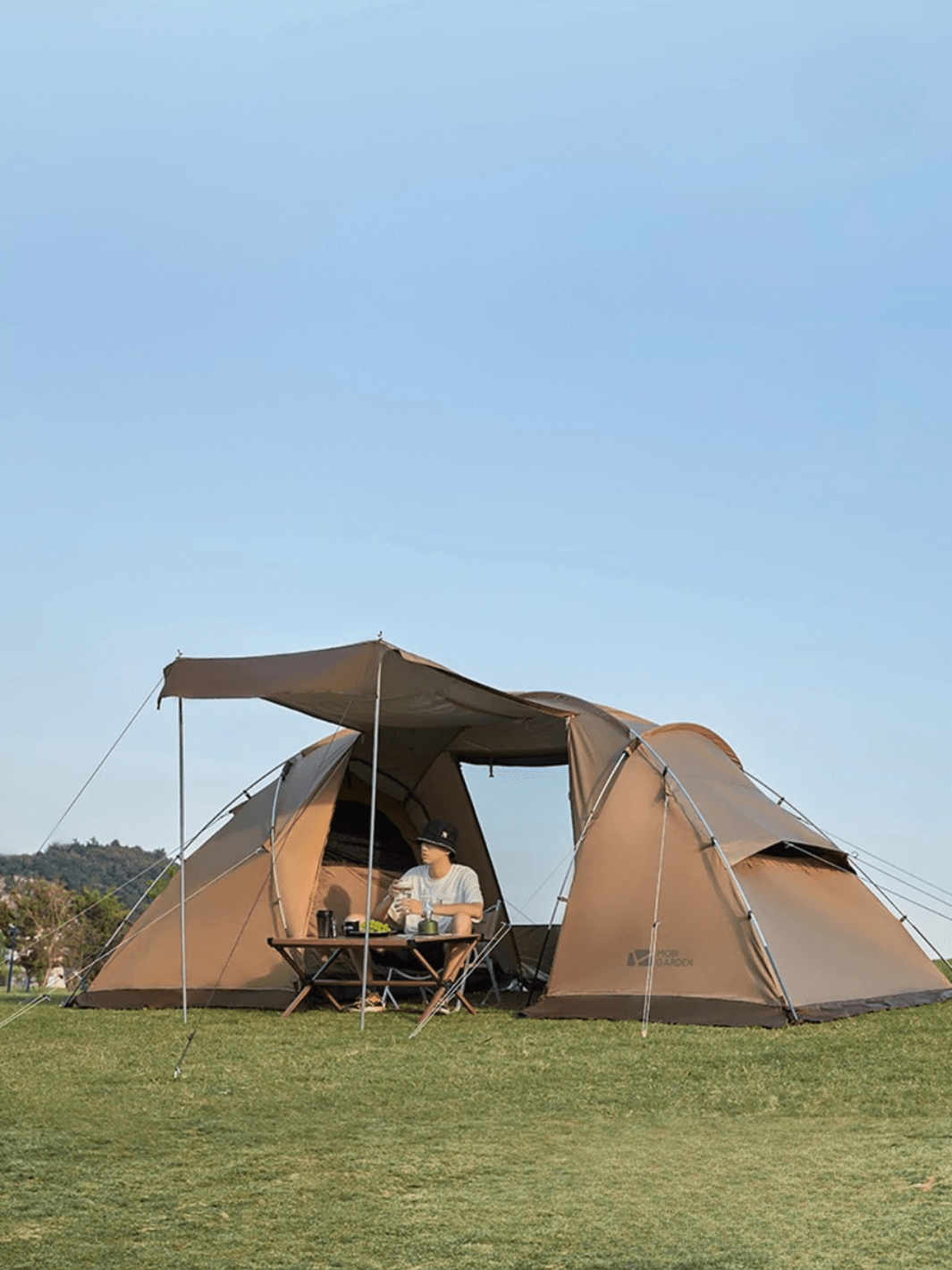 Zelt Stahl 3 Bis 4 Personen Über 3000 Mm Wassersäule Hiking Planet