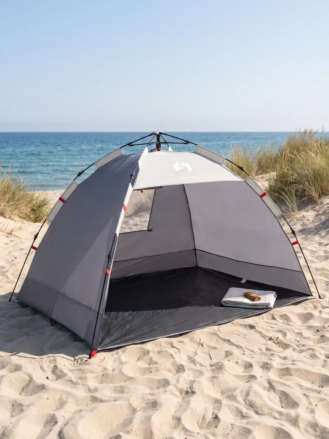Zelt Strandmuschel Mit UV-Schutz UPF 50+ Schnellaufbau Hiking Planet