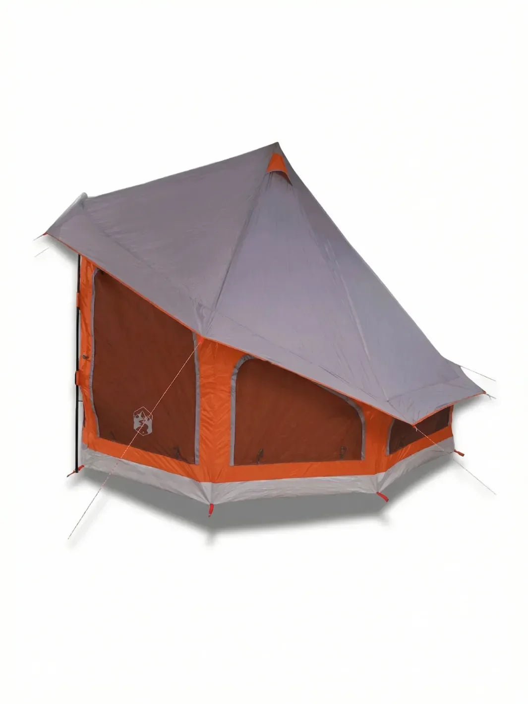 Zelt Taft Tipiform Grau Und Orange Hiking Planet