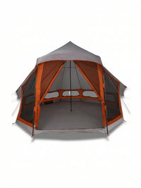 Zelt Taft Tipiform Grau Und Orange Hiking Planet