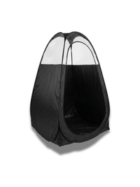 Zelt Textil Pop-Up Schwarz-Transparent Hiking Planet