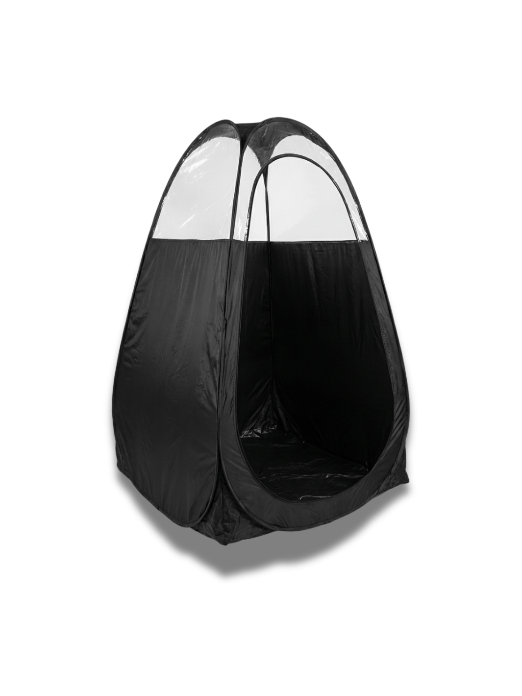 Zelt Textil Pop-Up Schwarz-Transparent Hiking Planet