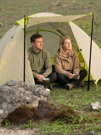 Zelt Trekkingzelt Kreuzkuppelkonstruktion Hiking Planet