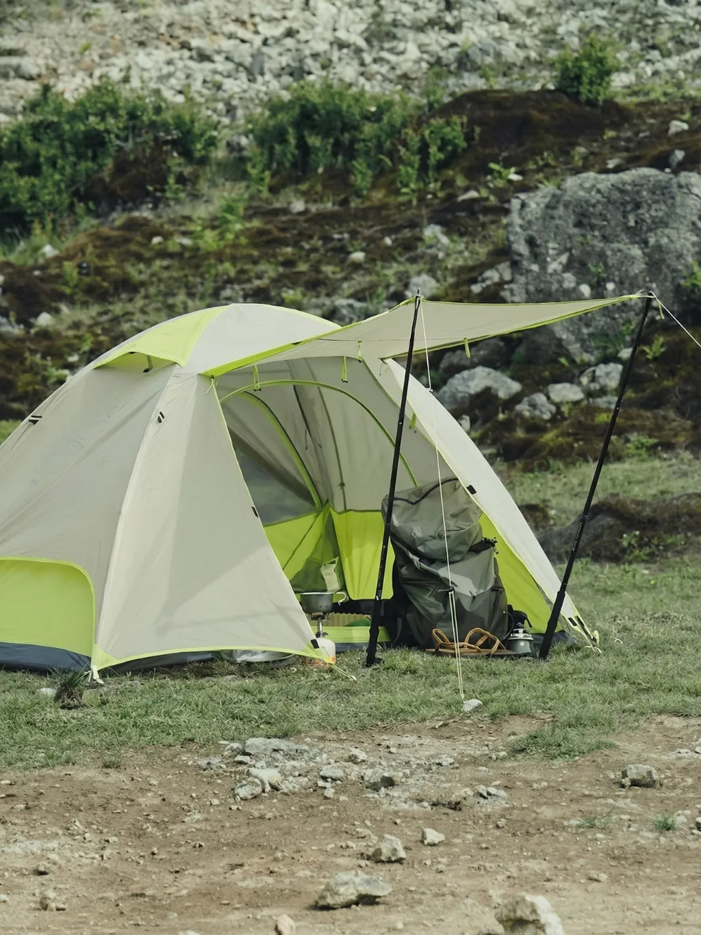 Zelt Trekkingzelt Kreuzkuppelkonstruktion Hiking Planet