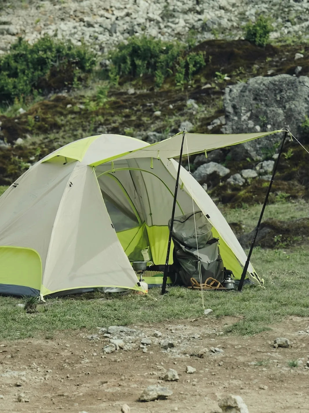 Zelt Trekkingzelt Kreuzkuppelkonstruktion Hiking Planet