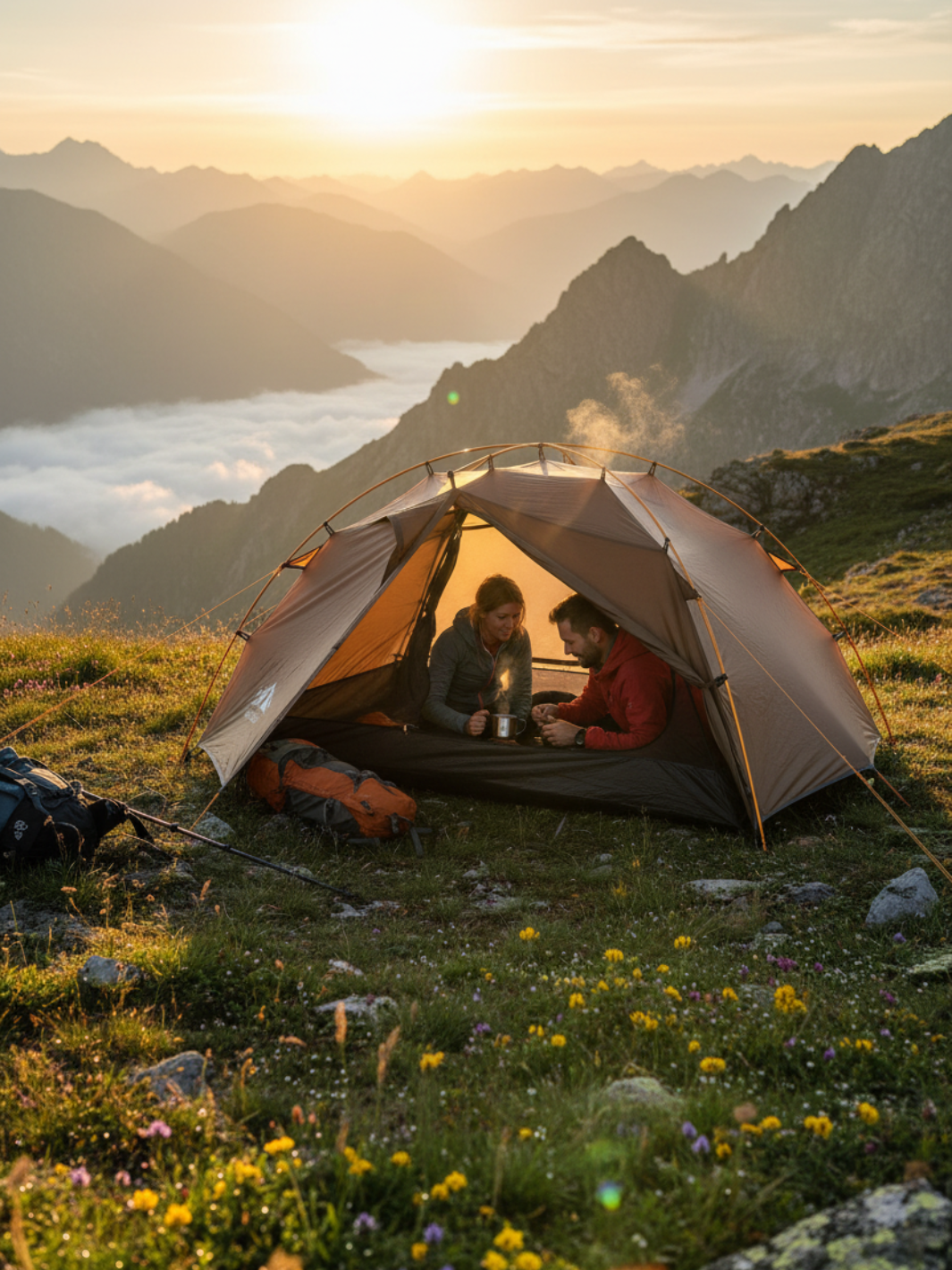 Zelt Ultraleicht Doppelwandig Hiking Planet