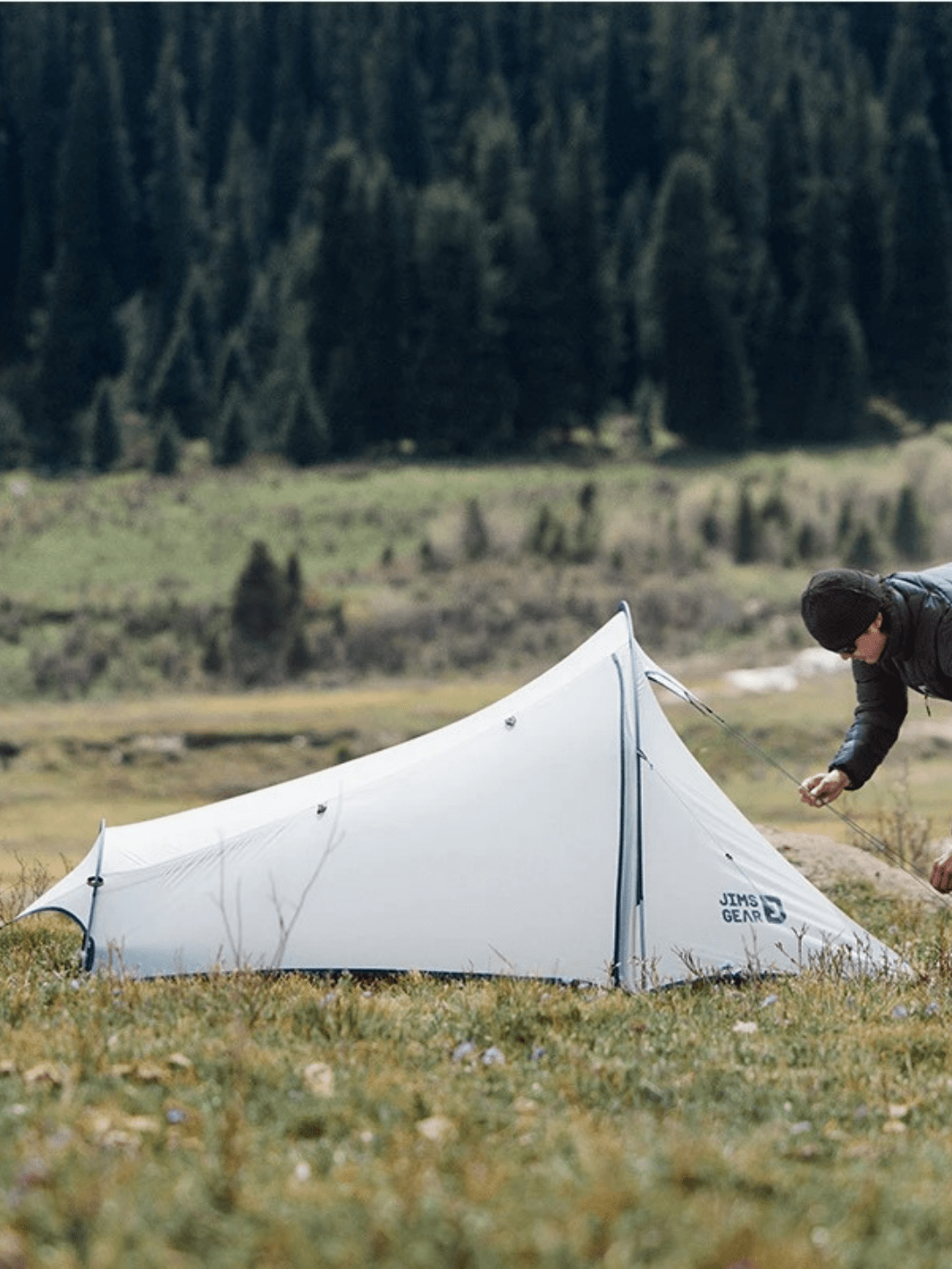 Zelt Ultraleicht Einfarbig Hiking Planet