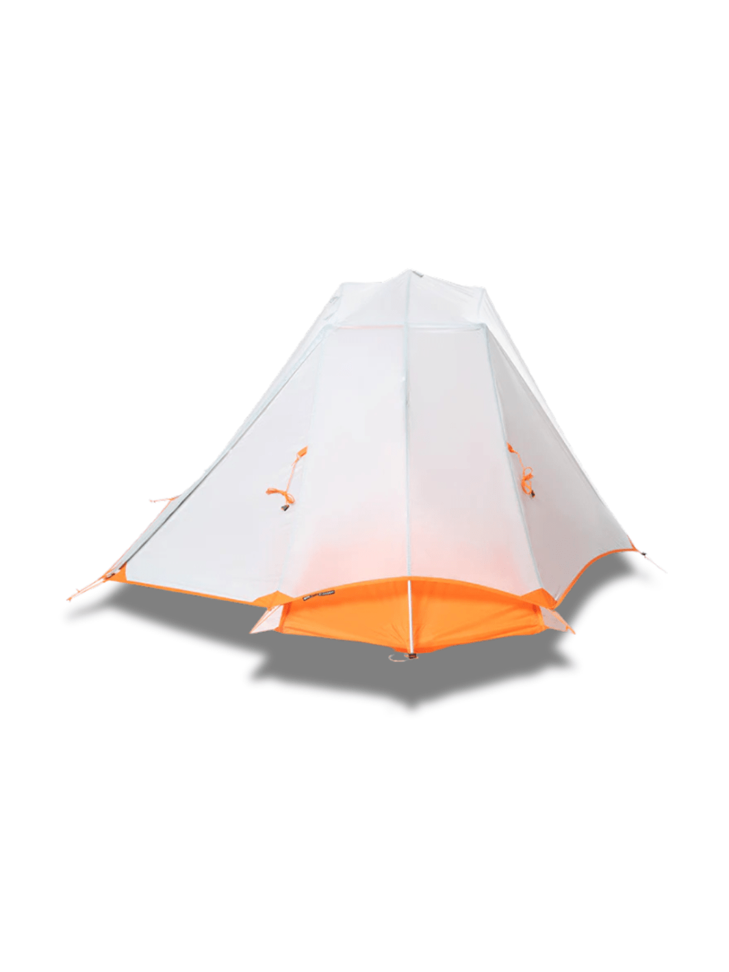 Zelt Ultraleicht Weiß Und Orange Hiking Planet