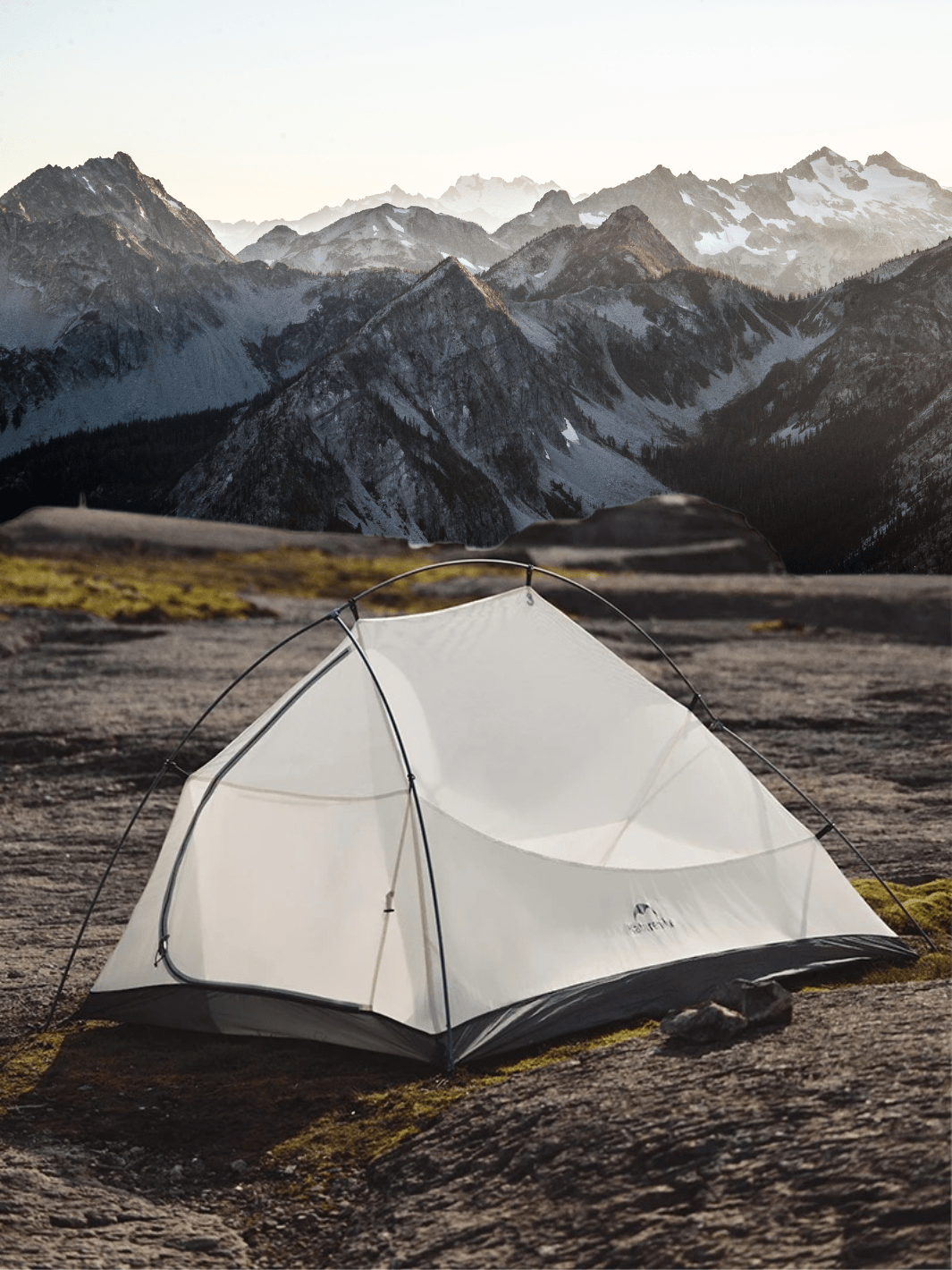 Zelt Ultralight Ultraleicht Hellgrau Hiking Planet