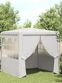Zelt Weiß Mit Seitenwänden Hiking Planet