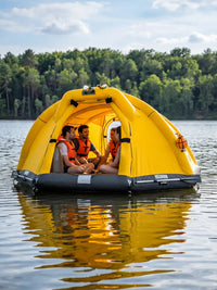 Zelt Zum Aufblasen Aufblasbar Aus Nautik-PVC Hiking Planet